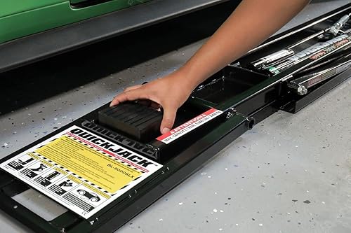 QuickJack 1.5 Inches Low-Profile Blocks Compatible W/Compatible 5000 Series Models Accessory - Poueer