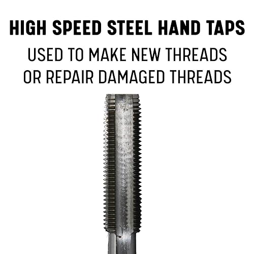Drill America 1-1/8'-8 UNS High Speed Steel Plug Tap, (Pack of 1) - Poueer