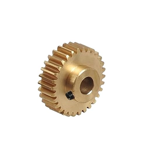 Bevel Gear Pinion Hardware Mechanical 0.6 Mod 35 Teeth Copper Gear(3.17mm) - Poueer