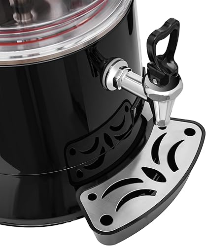 Hot Chocolate Machine, 10L Commercial Hot Chocolate Maker Great Temperature Control Hot Beverage Warmer, Hot Chocolate Dispenser Warmer Machine for Heating Chocolate Coffee Milk tea - Poueer