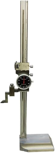 12'' BLACK DIAL Shockproof Dial Height Gage Gauge Stainless .001 Grad - Poueer