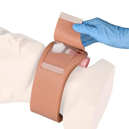 Wearable Cricothyrotomy Task Trainer, Cricothyrotomy Simulator, Cricothyrotomy and Tracheostomy Trainer, Surgical Airway Trainer - Poueer