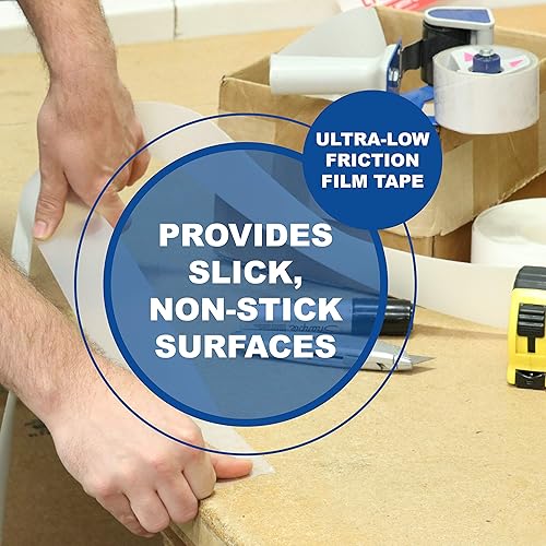 3M 5423 0.625' x 36yd Translucent Polyethylene Tape -30 to 225 Degrees F Performance Temperature, 0.0117' Thick - Poueer