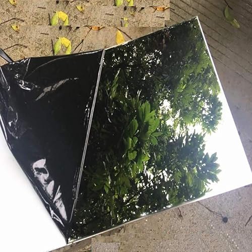 304 Stainless Steel Sheet,Mirror Surface Polishing Finish, Metal raw Materials-300X300MM Thick:2mm - Poueer