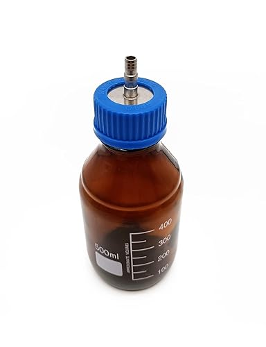 Moonetto Stainless Steel Blue GL45 Safety Cap with Holes, VapLock Solvent Delivery Cap - Poueer