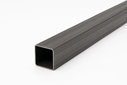 3' x 3' x 0.120' Sidewall Thickness | Various Lengths | 12', 24', 36', 48', 60', 72', 84' & 96' Long| Mild Steel Square Tube, Hot Rolled Steel (72) - Poueer