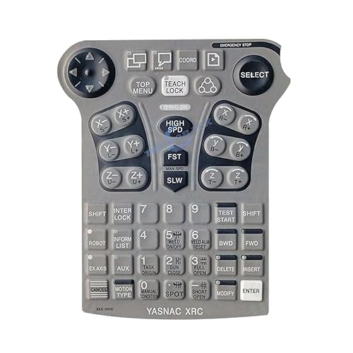 XKS-001E, Membrane Keypad for YASKAWA JZNC-XPP02B, JZNC-XPP04B, XRC Teach Pendant Keysheet Film - Poueer