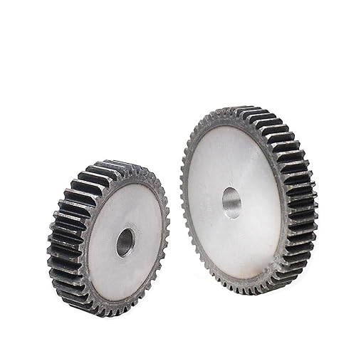 1.5 Mod 48T Pinion Gear 45# Steel Motor Spur Gear Pitch 4.71mm Thickness 15mm Outer Dia 75mm(1.5Mod 48T) - Poueer