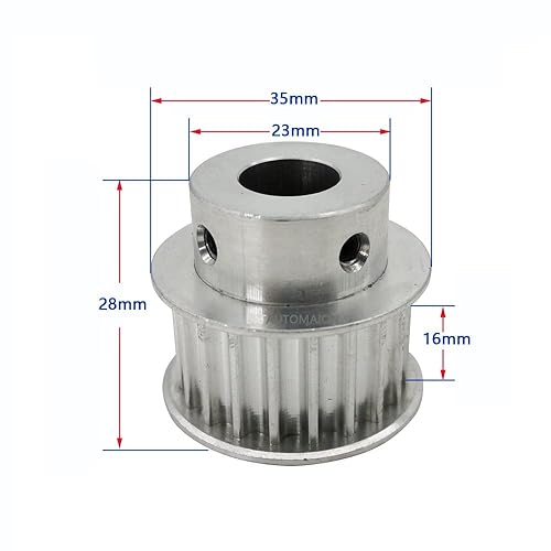 HTD 5M Timing Belt Pulley 15mm Width 405mm Belt 60 Teeth 20Teeth 3:1 Ratio Synachronous Pulley 5mm 6mm 8mm 10mm 12mm 14mm 15mm 16mm 19mm 20mm 22mm 24mm 25mm Transmission Pulley (60T-12mm, 20T-12mm) - Poueer