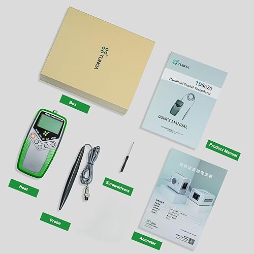 GOYOJO Handheld Digital Gauss Meter, High Precision Tesla Meter with Probe 0-2400mT, Surface Magnetic Field Meters Metal Probe Tool for Residual Magnetism and Nondestructive Testing - Poueer