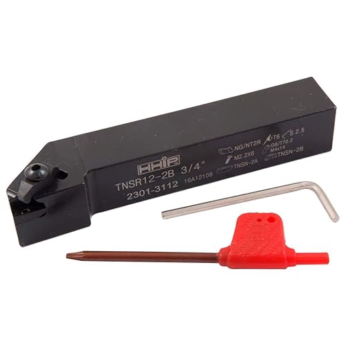 HHIP 2301-3108 TNSR08-2V Notch Style External Threading and Grooving Tool Holder - Poueer