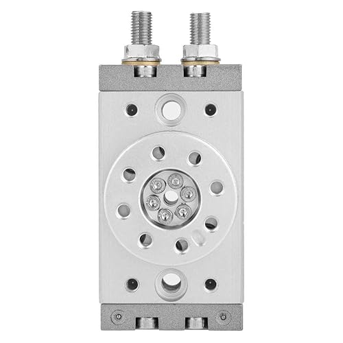15mm Aluminum Alloy Pneumatic Cylinder, MSQB-10A Pneumatic Actuator, 180-Degree Rotary Air Cylinder, 0~60°C - Poueer