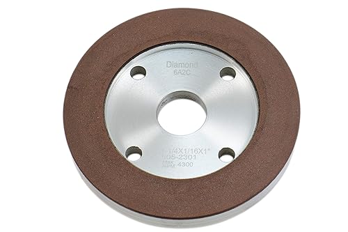 Shars 6 x 1/2' D6A2C Diamond Plain Cup Wheel 150 GRIT 505-2217 P| - Poueer