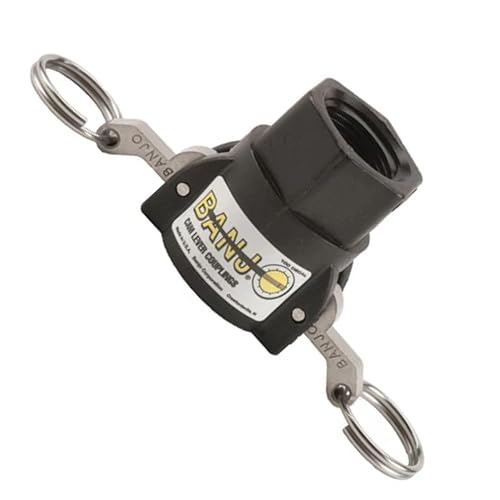 2 of 2' Banjo Poly Cam Lever Female Coupler - 2' Female NPT USA Made Farmer Bob's Parts 200D - Poueer