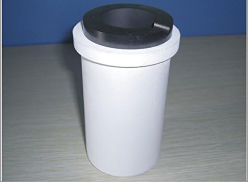 Induction Gold Melting Furnace Crucible set Graphite crucible ceramic container 2KG SET - Poueer