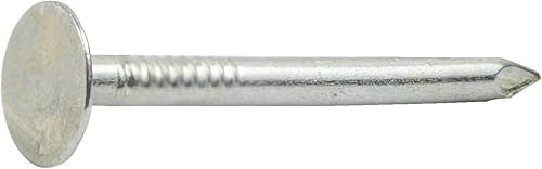Grip Rite 112EGRFG10BK 1-1/2-inch Electro Galvanized Smooth Shank Bulk Roof Nails, 10lbs. - Poueer