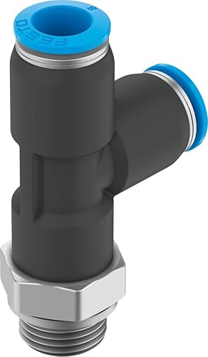FESTO QSTL-G3/8-8 186173 Push-in T-Fitting (10 Units/Package) - Poueer