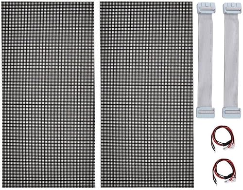 2Pcs P2.5 Indoor Full Color LED LED Display Unit Board HUB75 320x160mm 128x64 Pixels SMD RGB P2.5 LED Screen Panel - Poueer