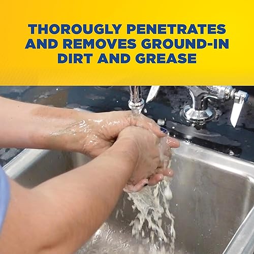 Zep Grip Industrial Pumice Hand Cleaner - 1 Gallon, (Case of 4) 308524 - Heavy Duty Degreaser. Contains Aloe Vera For Soft Smooth Finish - Poueer