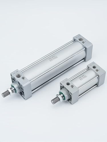 Aluminum pneumatic cylinder air cylinder Bore 100mm stroke 200mm 8 Inch large thrust SC100X200 - Poueer