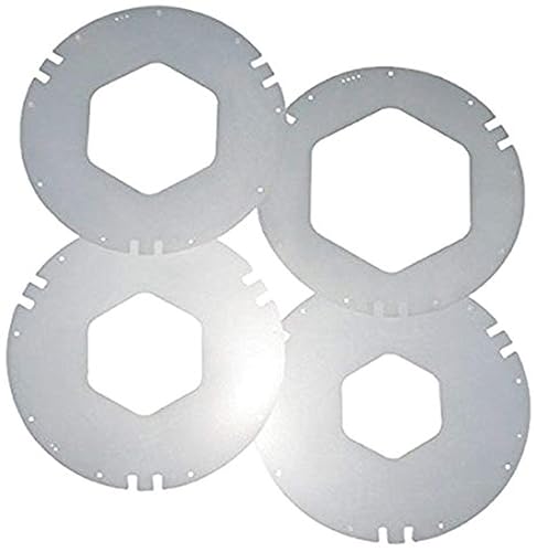 San Jamar XC2426 Gasket Variety Pack for San Jamar 2410C, C2410C, and C241OC18 In-Counter Cup Dispensers - Poueer