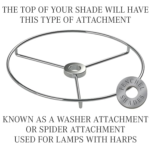 FenchelShades.com 18' Top Diameter x 18' Bottom Diameter 12' Height Cylinder Drum Lampshade USA Made (Burlap Off White) - Poueer