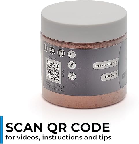 GLASS POLISH PRO 2.2lbs (1kg) Cerium Oxide, High-Grade Glass Polishing Powder, Enhanced Formula, TREO 85%, 3.5 Microns, Brown – GP90010 - Poueer