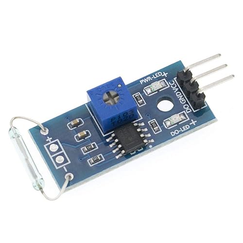 50Pcs Reed Sensor Module magnetron Module Reed Switch MagSwitch - Poueer