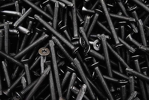 (200) Torx T30 Trailer Deck Floorboard Screw 1/4-20 x 2-1/2 Flat Thread Cutting Floor - Poueer