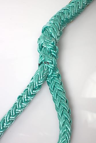 ROPE Logic Samson 3/4IN TENEX Eye Sling 12FT Arborist Rigging,Green - Poueer