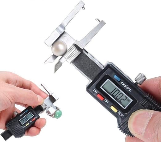 Electronic Digital Caliper, 1.5V Stainless Steel Micro Electronic Digital Display Triple Use Ruler Thickness Measuring Caliper Gauge, 0~25mm Measuring Range, 0.03mm Accuracy - Poueer