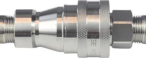 HFS(R) 1/2' Female NPT Quick Disconnect Coupler Set Hydraulic 304 Stainless Steel - Poueer