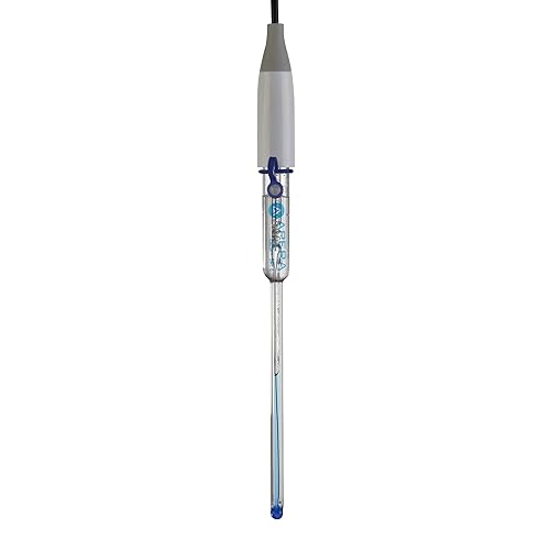 Apera Instruments LabSen 241-6 Professional Combination pH Electrode for Small Samples (0.2 mL), BNC Connector, Lead-Free Glass - Poueer