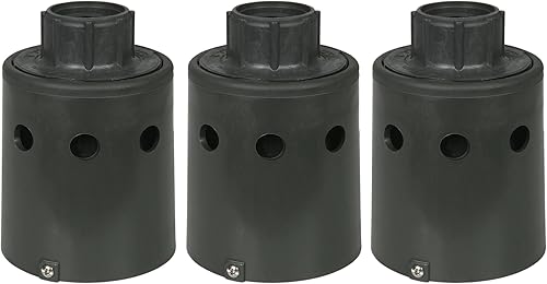 Hudson Valve Water Float Valve 1' | Pool Auto Fill Float Valve | Water Valves for Livestock Water Troughs, Stock Tank Pools and Fountains | Automatic Water Valve (Pack of 3) - Poueer