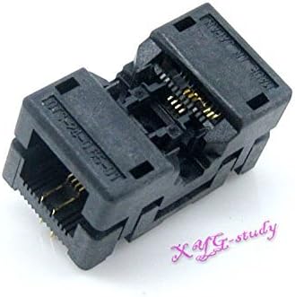 OTS-8(24)-0.65-01 Pitch 0.65mm Width 4.4mm for SSOP8/TSSOP8 package IC MCU Test Burn-In Programming Adapter Socket Enplas @XYG - Poueer