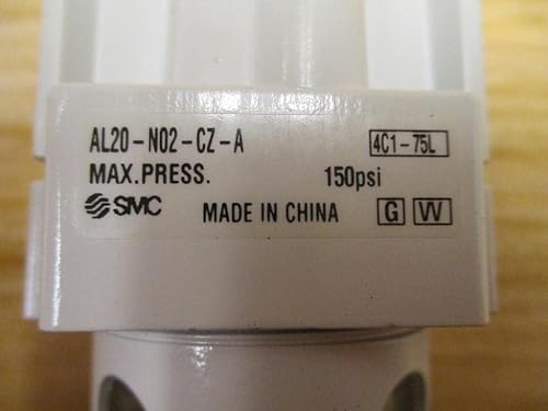 SMC AL20-N02-CZ-A 1/4 Modular (NPT), -5 - +60DEGC, AL Mass PRO, AL10-A to AL60-A, Pneumatic AIR Lubricator - Poueer