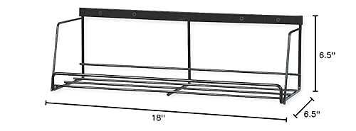 Wire Shelf,Holds 4 Bottles - Poueer