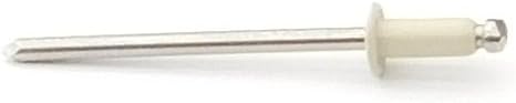 EAGLE 1: Stainless steel Rivets 1/8' x 1/4' (#43) (250, Light Stone) - Poueer