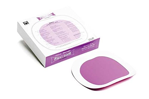 HYG Framed Flexi Dam Non Latex Dental Dam Med Purple Bx/20 - Poueer