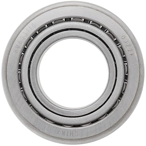 [1-Set] Cone: HM803149 Cup: HM803110 Tapered Roller Bearing 1-3/4' x 3.5' x 1.1875' (ID x OD x W) | 44.45 mm x 88.9 mm x 30.163 mm (ID x OD x W) Premium Wheel, Axle, Transfer Case Output Shaft Bearing - Poueer