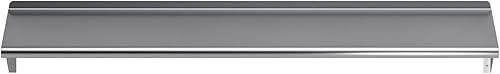AmGood 10' X 60' Stainless Steel Wall Shelf | NSF | Metal Shelving | Garage, Laundry, Storage, Utility Room | Restaurant, Commercial Kitchen - Poueer