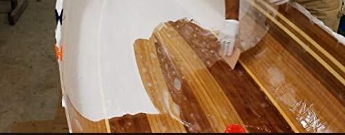 Fiberglass Cloth 4oz - 50' Wide (20 Yards Rolled) 250 Sq. Ft. for Surfboard and Boat Repair - Poueer