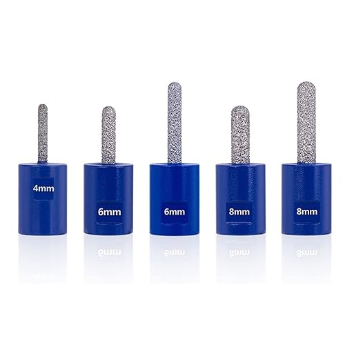 M14 Diamond Milling Bit 4/6/8mm Milling Tile Marble Concrete Hole Saw Masonry Drilling Crowns Construction Tools 1Pcs(25x4) - Poueer