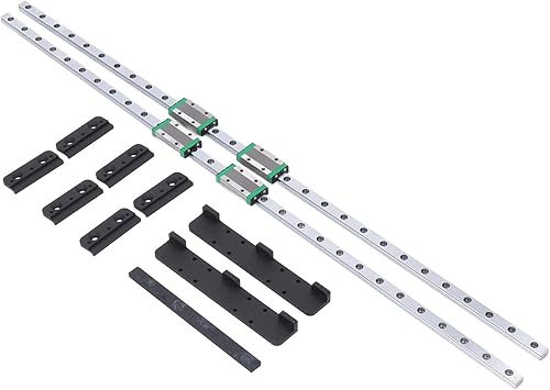 Linear Rail Kit, Modular Y Axes Linear Guide Rail Wear Stable Motion Low Noise for Neptune 4 Maximum - Poueer