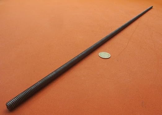 Grade 8 Steel Fully Threaded Rod 7/16'-14 Diameter x 36.00' Length - Poueer