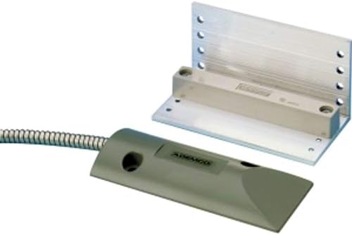 Honeywell 958-2 Overhead Door Adjustable Magnetic Contact, SPDT Switch (Form C), Adjustable Magnet with L Bracket, 24' (61cm) Armored Cable is Standard, 2-3/8' (60 mm) Minimum Standard Gap - Poueer