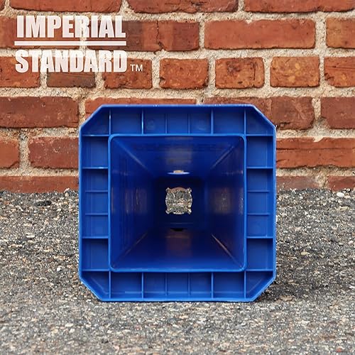 Handicap Parking Cones - 28' Blue Cones with Handicap Parking Signs - Parking Cones - Blue Safety Cones - Construction Cones - Street Cones (4 Pack, Handicap) - Poueer