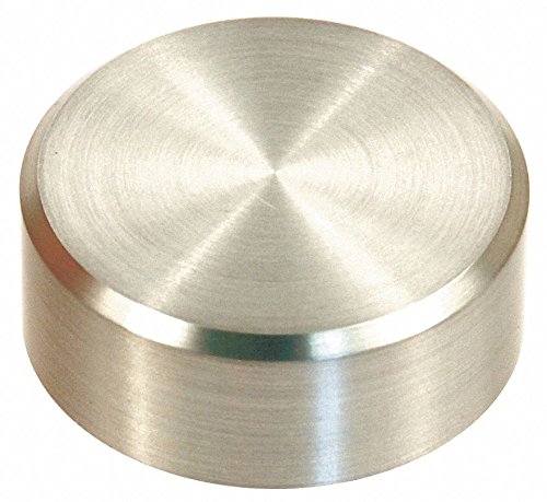 Standoff Cap, Clear Anodized,Round, Aluminum, 5/16Inch-18 Stud Thread Size,20400001199 - Poueer