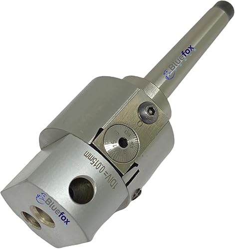 Precision 38 mm Head Diameter Boring Head with II1 Div: 0.015 mm - High-Accuracy Machining Tool, 1 MT Shank - Poueer
