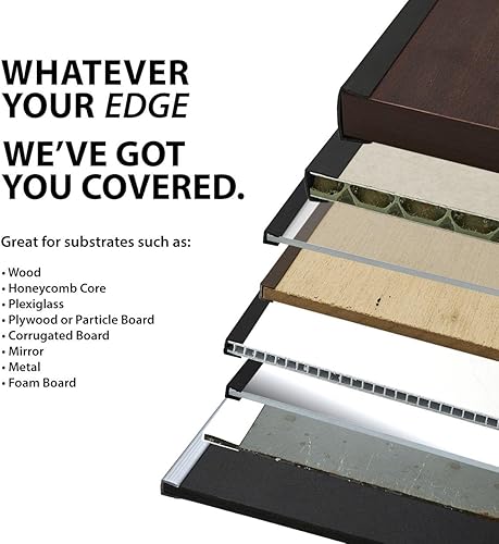 Outwater Plastics White 3/16'' Styrene Plastic U-Channel/C-Channel 46 Inch Lengths (Pack of 3) - Poueer